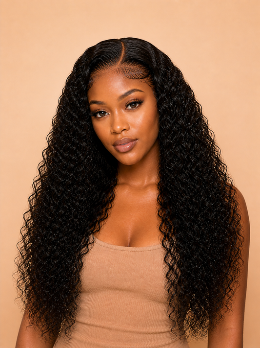 RAW BURMESE FRONTAL CURLS HD LACE