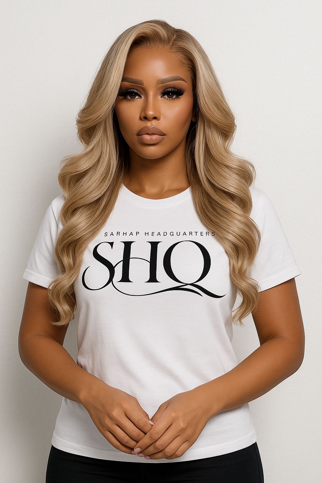 Golden Beige 20inch Premium  Full Frontal Lace Wig