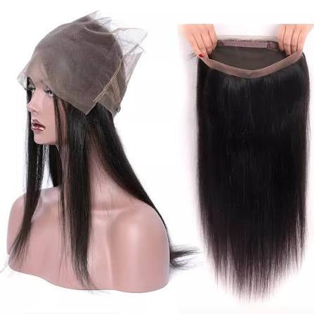 360 DEGREE CLOSURES STRAIGHT SWISS LACE