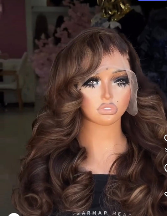 Ayra 20inch Ashy Ombre Highlights Premium