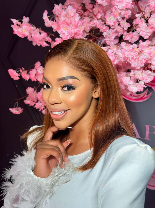 Copper Cinnamon Super Double Drawn Frontal Straight