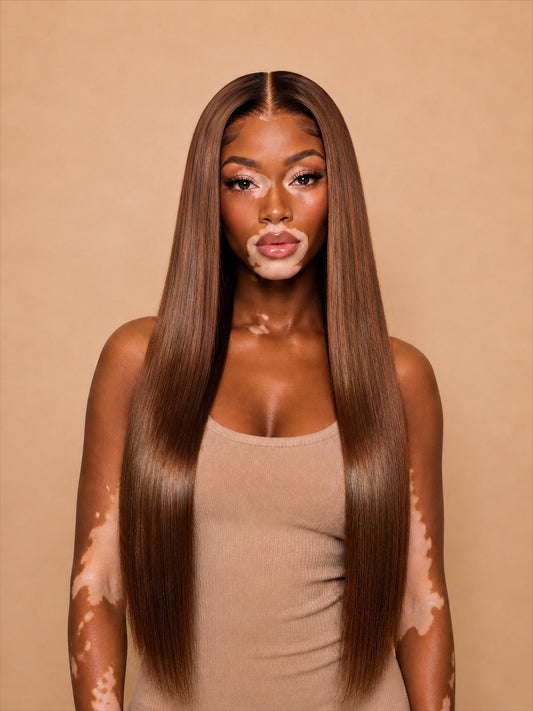 RAW FRONTAL STRAIGHT CINNAMON WIG