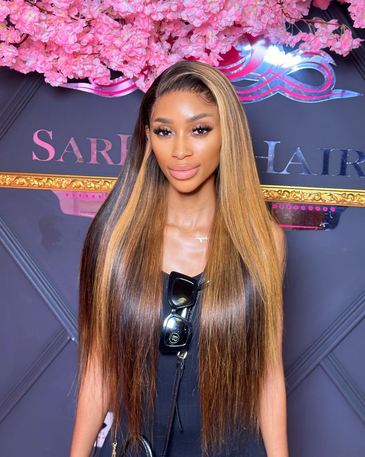 Highlighted Ombre Full Frontal SDD Straight